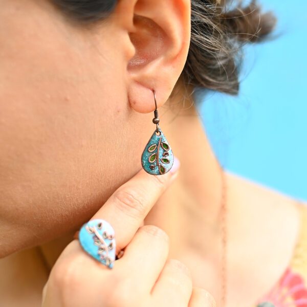Aqua Leaf - Mix, Match or Set! - Image 3