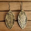Golden Leaves Earrings