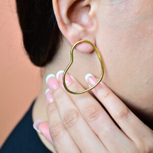 Open heart aura hoops
