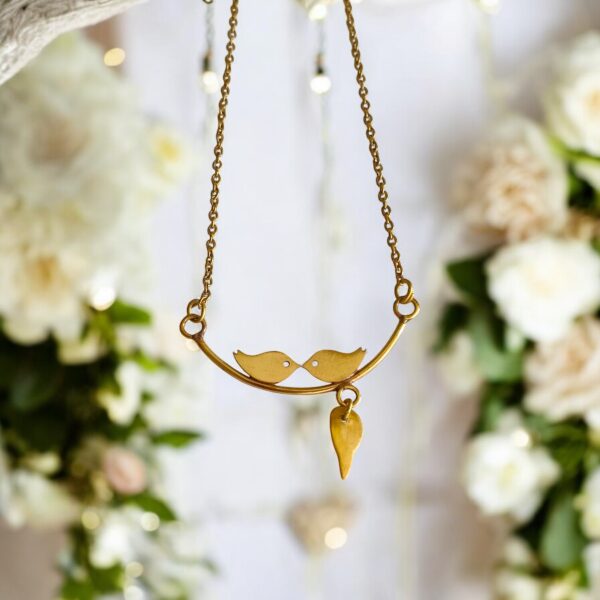 Love Birds pendant chain