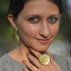 Golden Bubble Finger Ring