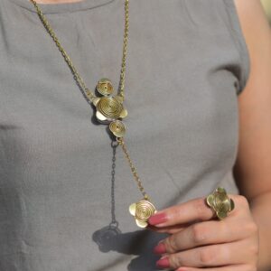 Spiral Long Necklace